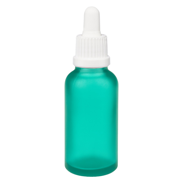 Frasco pipeta 30ml cierre inviolable blanco GreenLine UT18/30 Frasco pipeta 30ml cierre inviolable blanco GreenLine UT18/30