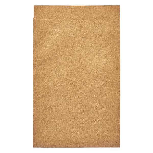 Bolsa plana marrón (paquete de 100) 75x102mm/50 g/m². Bolsa plana marrón (paquete de 100) 75x102mm/50 g/m².