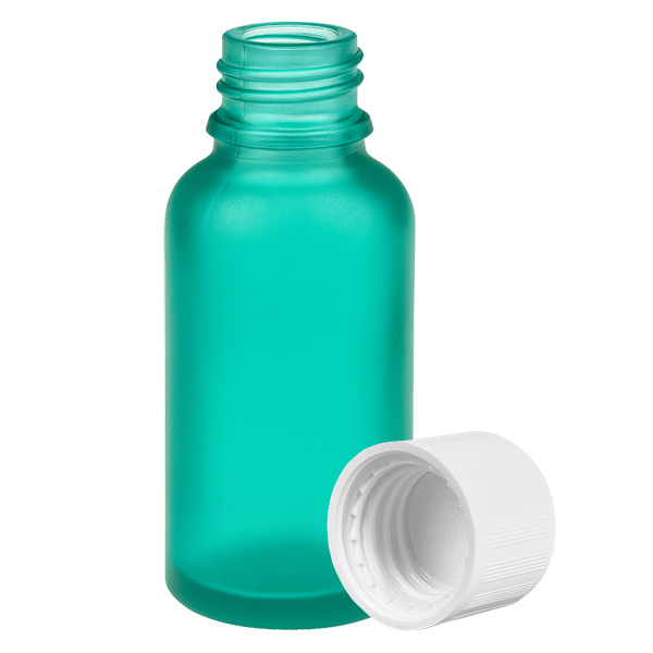 Botella 30ml tapón rosca 11mm blanco cierre inviolable GreenLine UT18/30 Botella 30ml tapón rosca 11mm blanco cierre inviolable GreenLine UT18/30