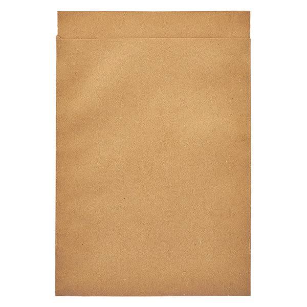 Bolsas planas marrones (paquete de 100) 150x200mm/50 g/m². Bolsas planas marrones (paquete de 100) 150x200mm/50 g/m².
