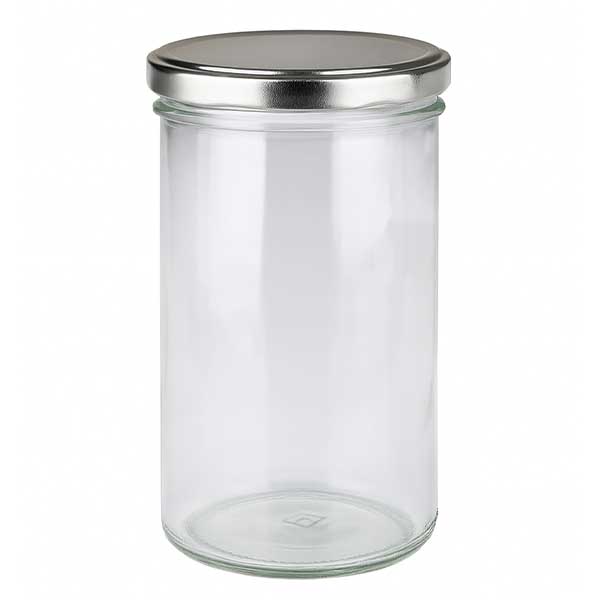 Vasos de 277ml con tapa BasicSeal plata UNiTWIST
