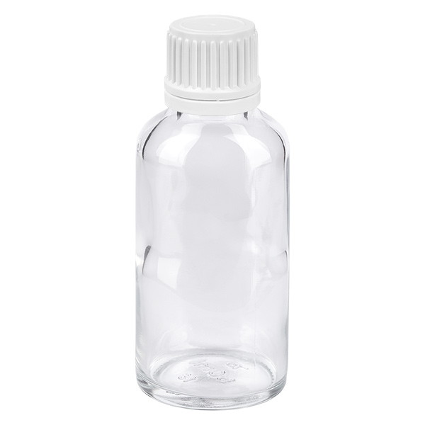 Frasco 30ml tapón rosca 11mm blanco ClearLine UT18/30 Frasco 30ml tapón rosca 11mm blanco ClearLine UT18/30