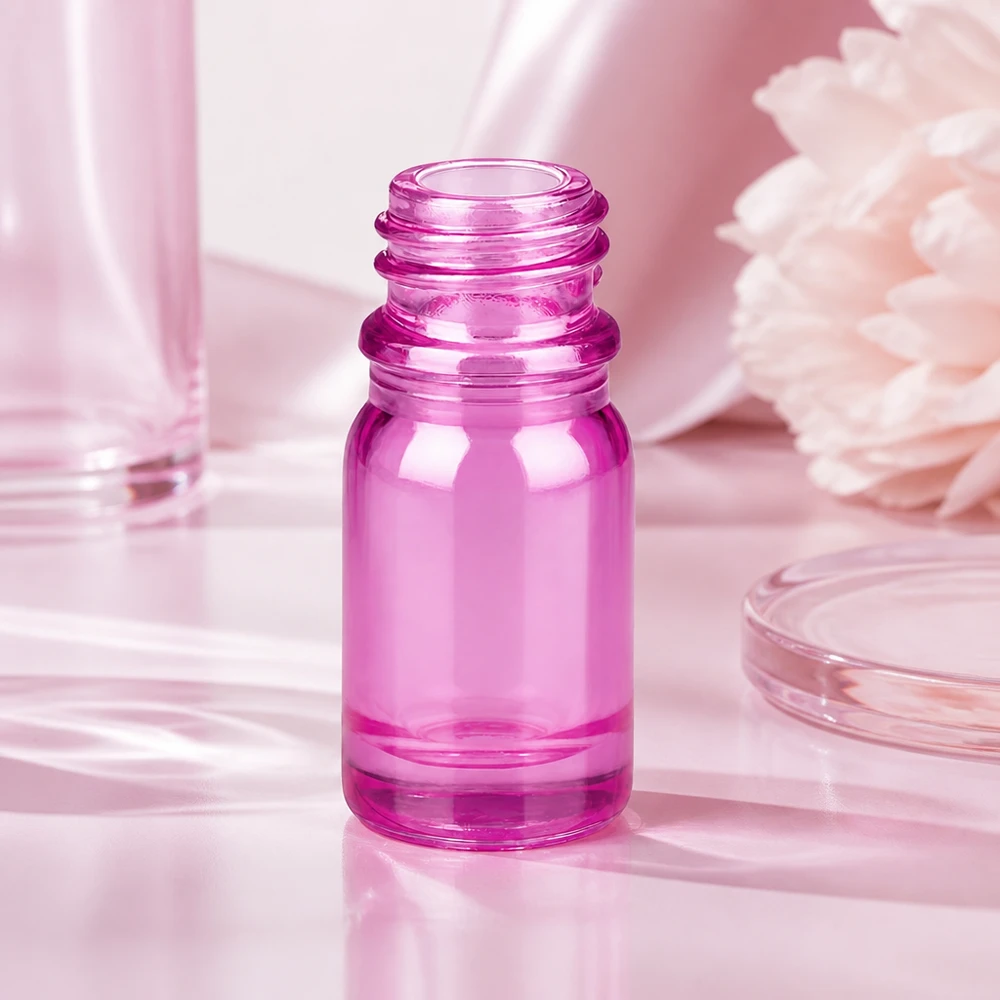 Frasco de farmacia de 5 ml PurpleLine UT18/5 UNiTWIST Frasco de farmacia Violet 5ml PurpleLine UT18/5 de vidrio de borosilicato de alta calidad para una dosificación precisa