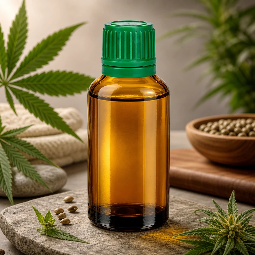 Botella 30ml tapón rosca 11mm verde cierre inviolable BrownLine UT18/30 Frasco cuentagotas de 30 ml de vidrio ámbar con protección UV y tapón verde a prueba de niños