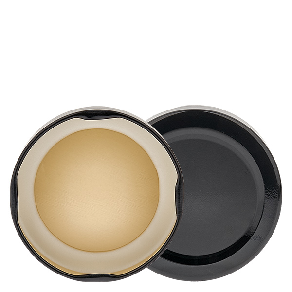 Tapa BasicSeal de 66 mm negra (TO66deep) UNiTWIST Tapa BasicSeal de 66 mm negra (TO66deep) UNiTWIST