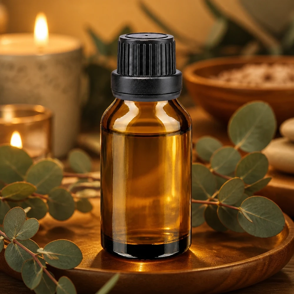 Botella de farmacia marrón 15ml tapón rosca negro inviolable Pequeño frasco de farmacia de vidrio ámbar de 15 ml con tapón de rosca negro y junta de estanqueidad