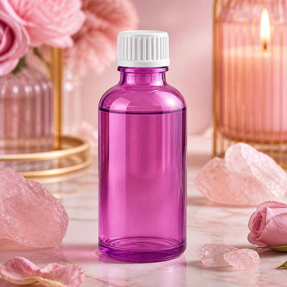 Frasco cuentagotas de 50ml 0,9mm blanco estándar PurpleLine. UT18/50 Frasco cuentagotas de 50 ml con abertura de 0,9 mm en color morado para porciones precisas