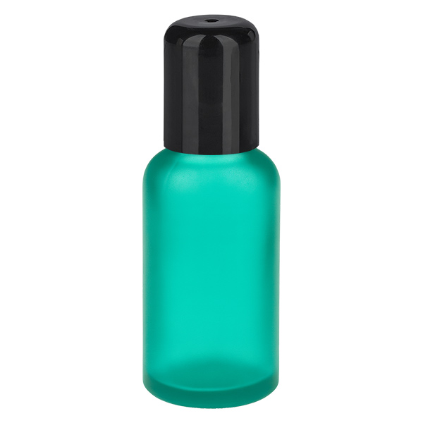 Frasco roll-on 30ml negro tapón estándar GreenLine UT18/30