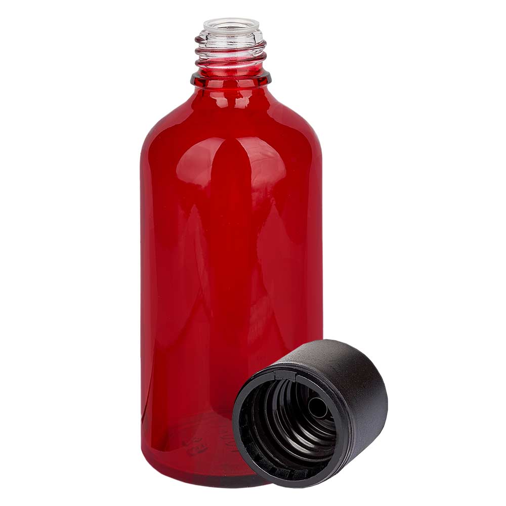 Botella 100ml 6mm tapón rosca precinto RedLine UT18/100 UNiTWIST Botella 100ml 6mm tapón rosca precinto RedLine UT18/100 UNiTWIST