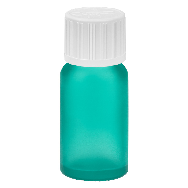 Botella 10ml tapón rosca 11mm blanco cierre inviolable GreenLine UT18/10 Botella 10ml tapón rosca 11mm blanco cierre inviolable GreenLine UT18/10