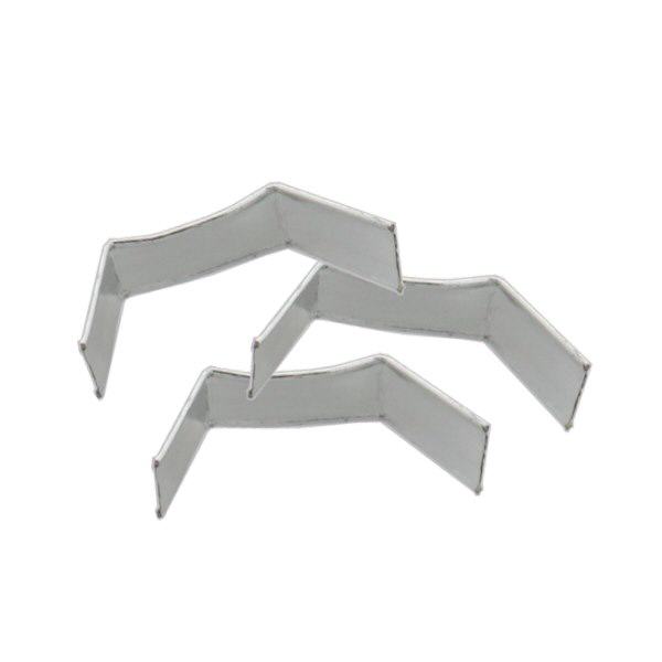 Clip en U plateado (paquete de 100) 33 mm Clip en U plateado (paquete de 100) 33 mm