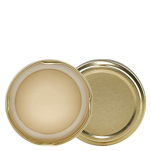 Tapa BasicSeal dorada de 58 mm (TO58) UNiTWIST Tapa BasicSeal dorada de 58 mm (TO58) UNiTWIST
