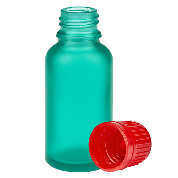Botella 30ml tapón rosca 11mm rojo GreenLine UT18/30 Botella 30ml tapón rosca 11mm rojo GreenLine UT18/30