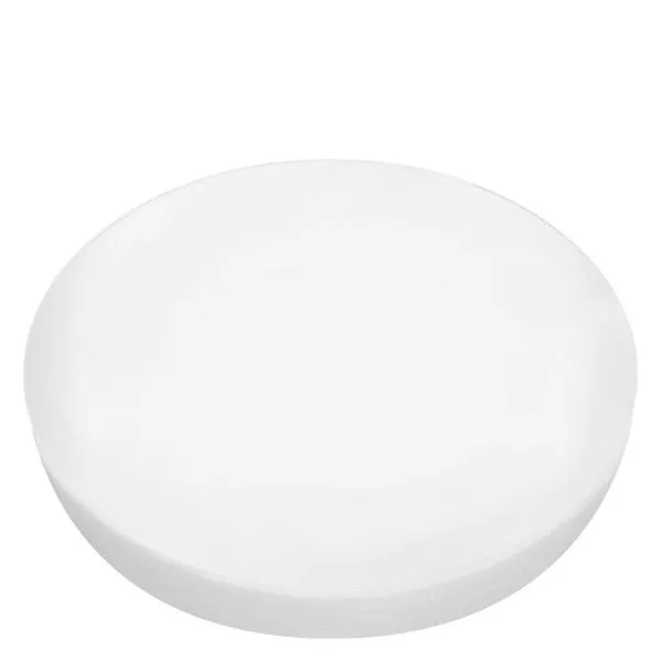 Tapa de silicona blanca UNiTWIST para WECK RR80 Tapa de silicona blanca UNiTWIST para tarros WECK RR80 redonda plana sobre fondo blanco Foto producto
