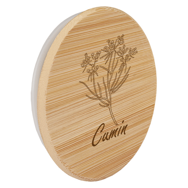 Taco de madera "Comino" para WECK RR60 Taco de madera "Comino" para WECK RR60