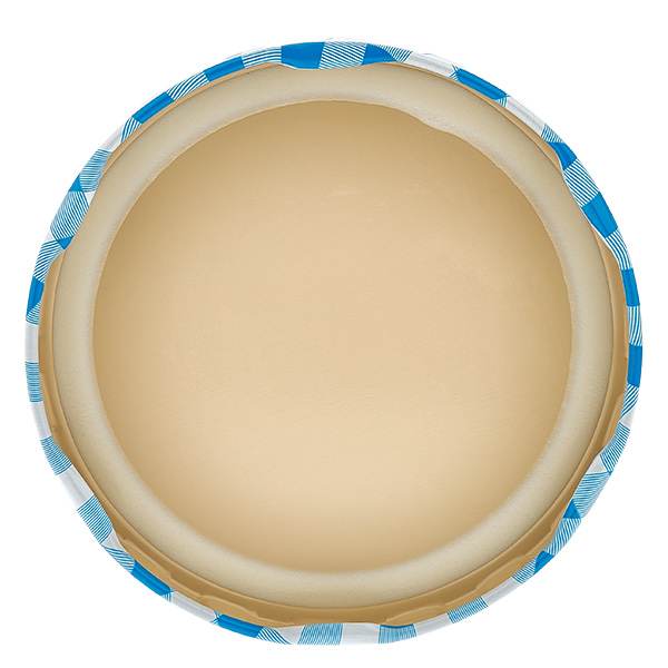 Tapa BasicSeal de 82 mm a cuadros azul/blanco (TO82) UNiTWIST