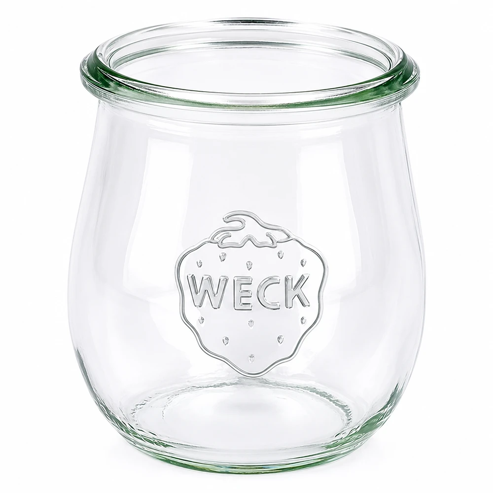 Tarro tulipa 220ml WECK RR60 WECK tarro tulipán 220ml RR60 con tapa tarro transparente para conservar y almacenar alimentos