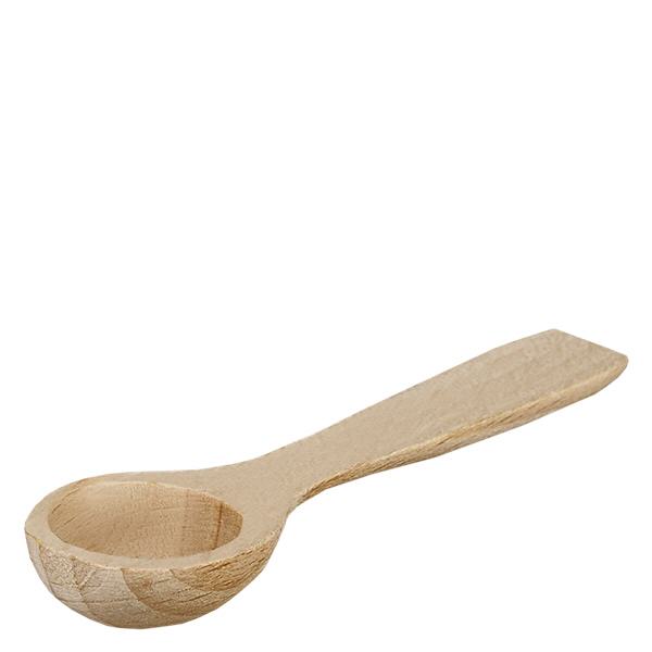 Pala de madera tamaño S forma cuchara - 77mm largo Cuchara de madera pequeña forma de cuchara 7.7cm madera de haya natural accesorios de cocina especias sal