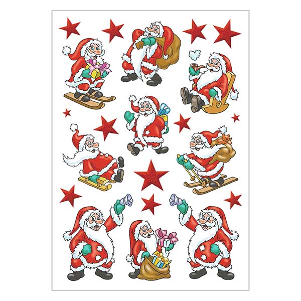 Adhesivo "Papá Noel 1" (63 adhesivos) Adhesivo "Papá Noel 1" (63 adhesivos)