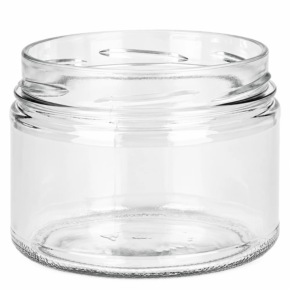 UNiTWIST Runda540 vasos 540ml TO100 tarro transparente vacío sin tapa Tarro redondo para conservas