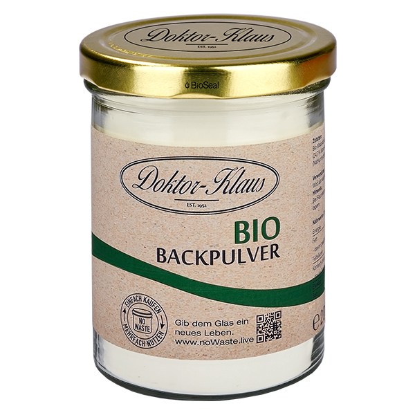 Levadura en polvo ecológica 200g Doktor-Klaus noWaste Levadura en polvo ecológica 200g Doktor-Klaus noWaste