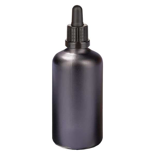 Frasco pipeta 100ml tapón inviolable BlackL. UT18/100 Frasco pipeta 100ml tapón inviolable BlackL. UT18/100
