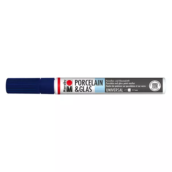 Crayón azul noche 1-2mm para vidrio/porcelana Crayón azul noche 1-2mm para vidrio/porcelana