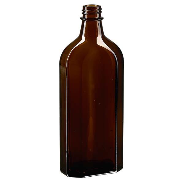 Botella Meplat 250 ml marrón DIN22