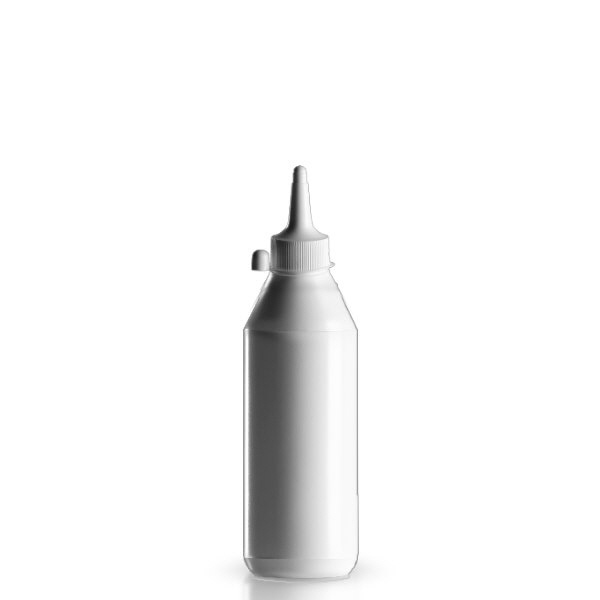 Frasco para loción de 250 ml con correa de sujeción Frasco para loción de 250 ml con correa de sujeción