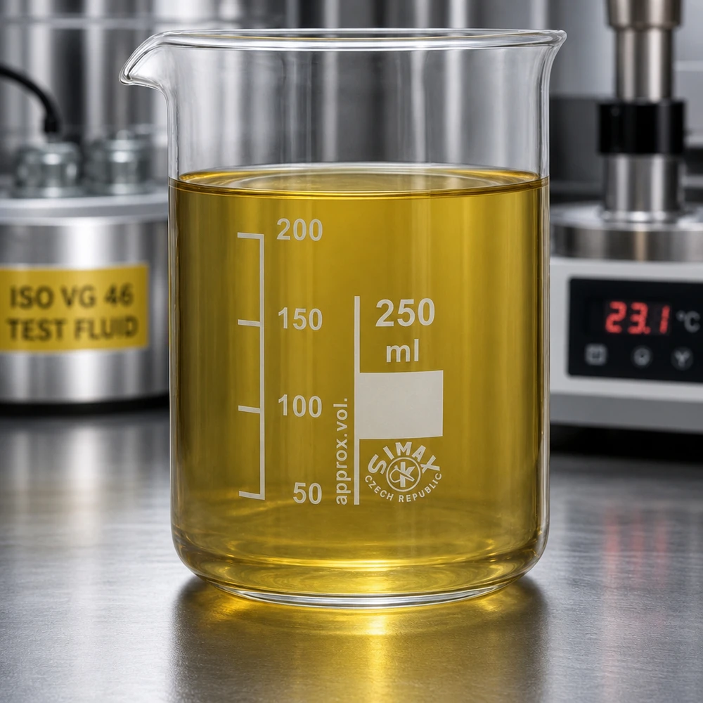 Vaso de laboratorio de 250 ml con líquido de prueba amarillo dorado de vidrio de borosilicato transparente de diseño bajo