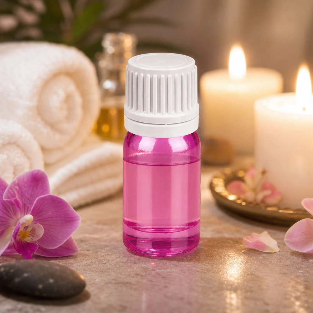 Frasco cuentagotas de 5 ml de alta calidad con abertura dosificadora de 0,7 mm para una aplicación precisa de los productos cosméticos
