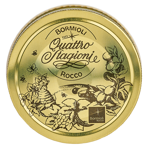 Tapa de rosca "Quattro Stagioni" oro QS56mm Tapa de rosca "Quattro Stagioni" oro QS56mm