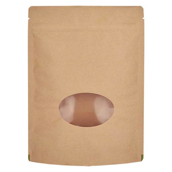 Bolsa con fondo extrafuerte y ventana 160x230mm Bolsa con fondo extrafuerte y ventana 160x230mm