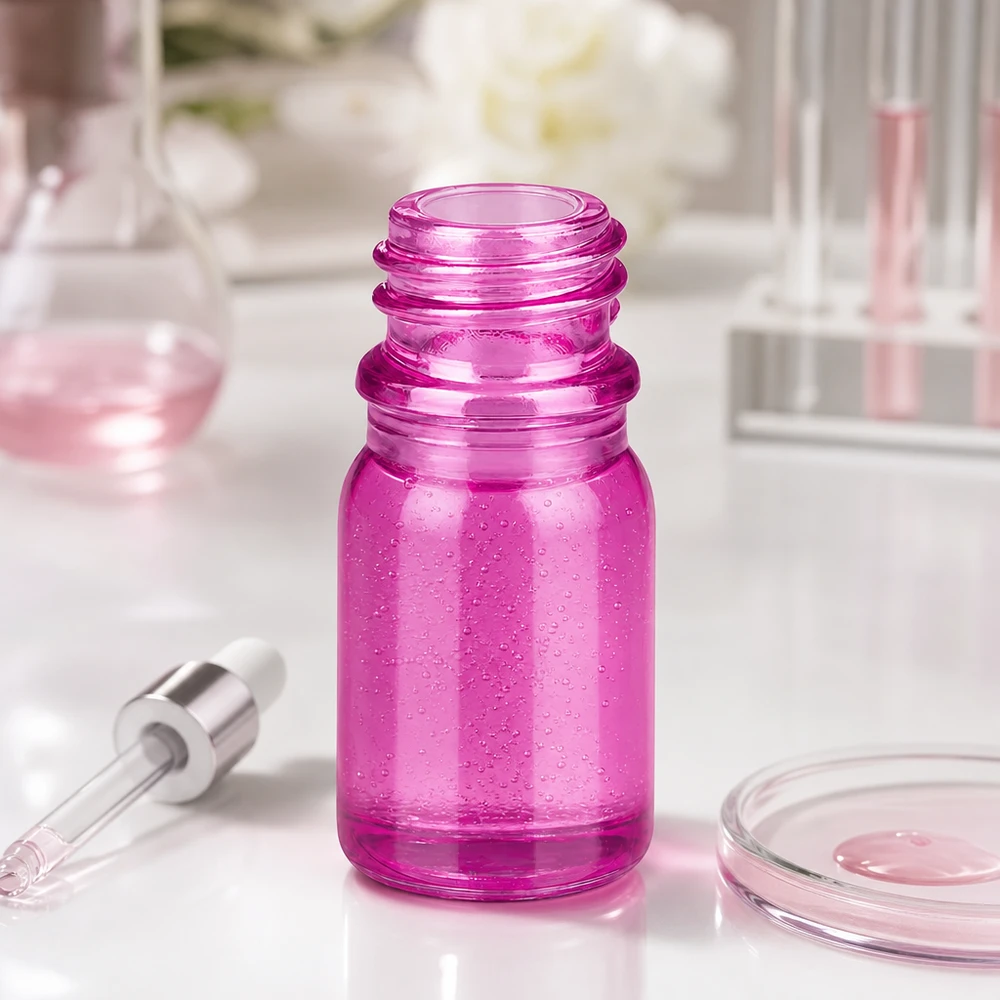 Frasco de farmacia de 5 ml PurpleLine UT18/5 UNiTWIST Pequeño frasco de farmacia de 5 ml PurpleLine UT18/5 UNiTWIST para cosmética y aromaterapia