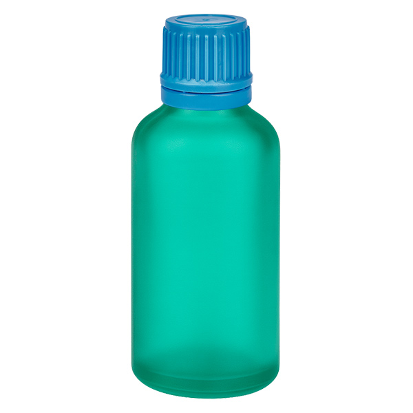 Frasco 50ml tapón rosca 11mm azul inviolable GreenLine UT18/50 Frasco 50ml tapón rosca 11mm azul inviolable GreenLine UT18/50