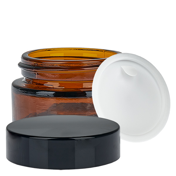 Tarro de cristal 20ml marrón con tapa UNiTWIST Tarro de cristal 20ml marrón con tapa UNiTWIST