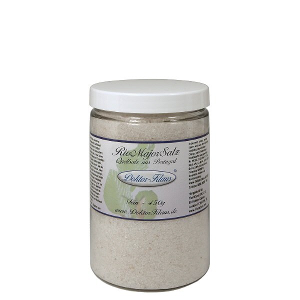 Sal gema (Rio Maior) de Portugal 450g Doktor-Klaus