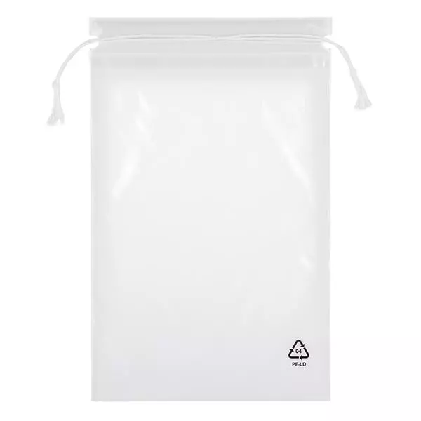 Bolsa con cordón (paquete de 100) 200x270mm/50µm