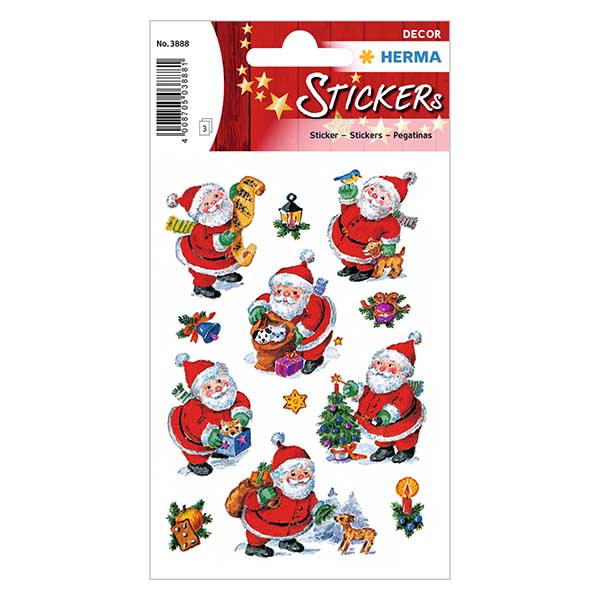 Pegatina "Papá Noel 2" (36 pegatinas) Pegatina "Papá Noel 2" (36 pegatinas)