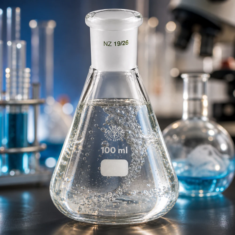 Matraz Erlenmeyer 100ml con junta esmerilada estándar (19/26)