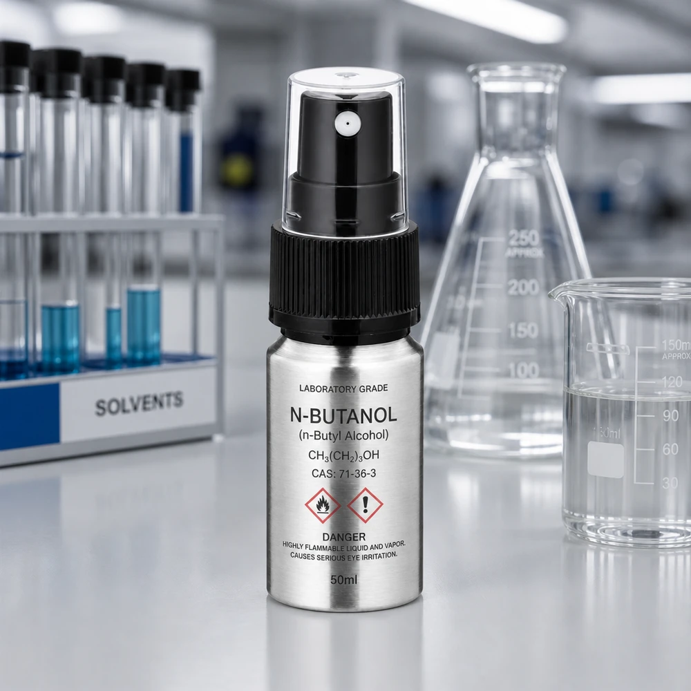 Botella de aluminio pulido de 10 ml con atomizador Frasco de aluminio pulido de alta calidad de 10 ml con atomizador para aplicaciones de laboratorio y productos cosméticos