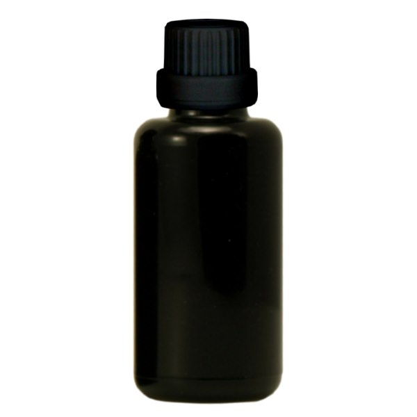 Botella de farmacia violeta 30ml tapón rosca negro inviolable Botella de farmacia violeta 30ml tapón rosca negro inviolable