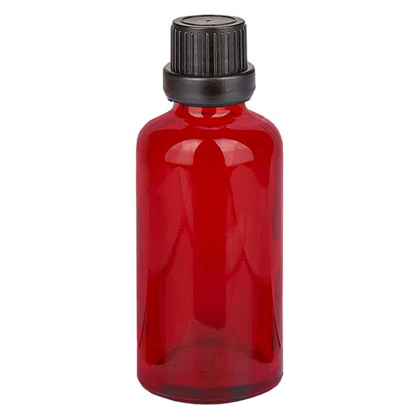 Frasco cuentagotas 50ml 2mm cierre inviolable RedLine UT18/50 UNiTWIST Frasco cuentagotas 50ml 2mm cierre inviolable RedLine UT18/50 UNiTWIST