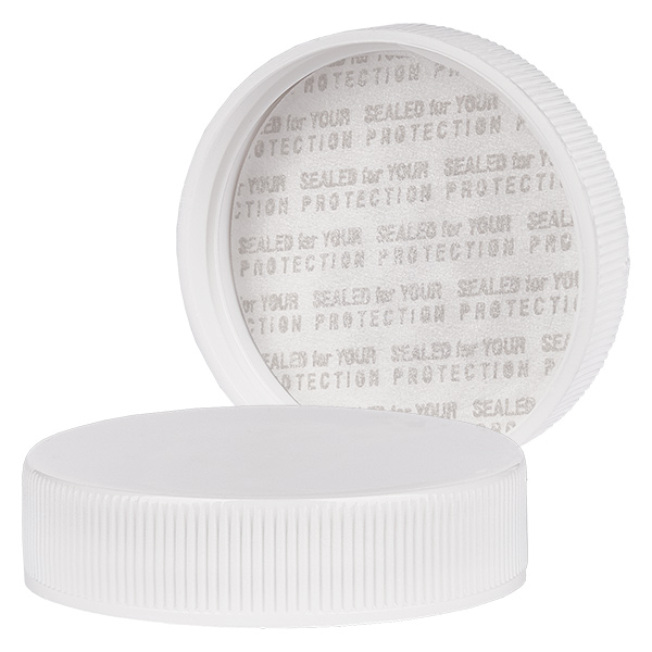 Tapón de rosca 38mm blanco SFYP para Petpacker Tapón de rosca 38mm blanco SFYP para Petpacker