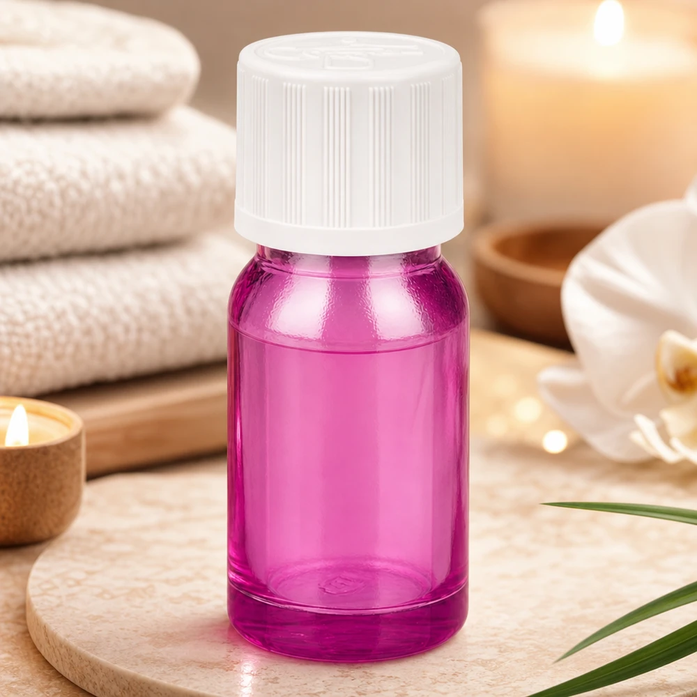 Frasco cuentagotas de 10ml 1,2mm blanco originalidad a prueba de niños PurpleLine.UT18/10 Frasco cuentagotas de plástico transparente de 10 ml en magenta con tapón a prueba de niños UT18/10