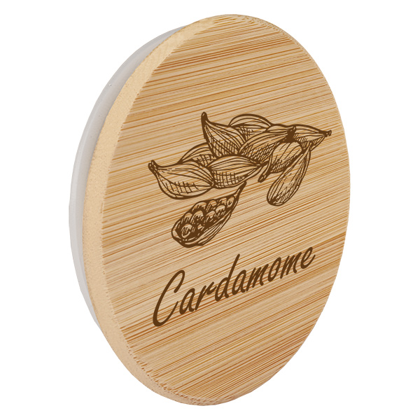 Couvercle en bois "Cardamome" pour WECK RR60 Couvercle en bois "Cardamome" pour WECK RR60