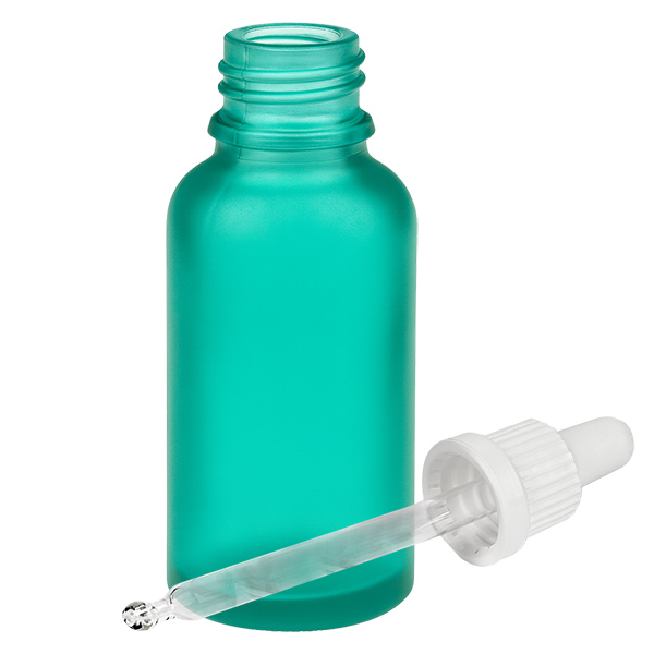 Frasco pipeta 30ml cierre inviolable blanco GreenLine UT18/30 Frasco pipeta 30ml cierre inviolable blanco GreenLine UT18/30