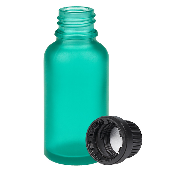 Frasco 30ml tapón rosca 11mm negro GreenLine UT18/30 Frasco 30ml tapón rosca 11mm negro GreenLine UT18/30