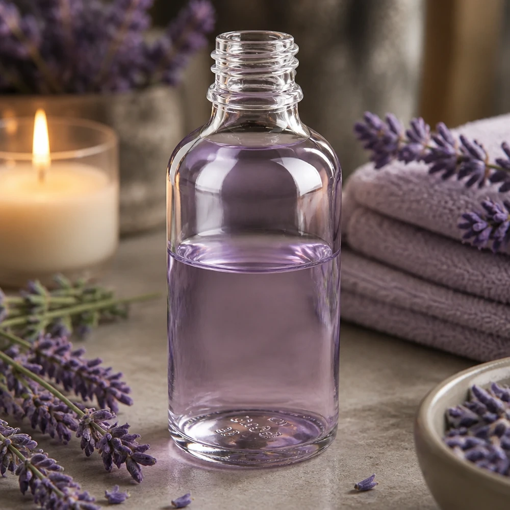 Frasco de farmacia ApoGlas de 50 ml con rosca de vidrio de borosilicato transparente de alta calidad