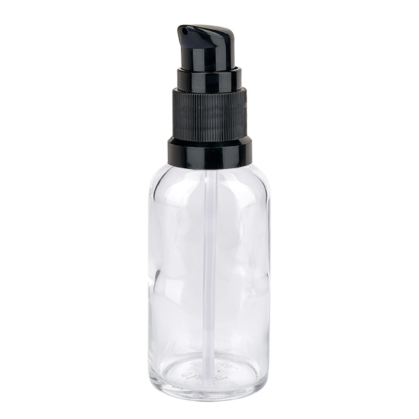 Frasco bomba 50ml negro tapón estándar ClearLine UT18/50 Frasco bomba 50ml negro tapón estándar ClearLine UT18/50